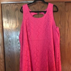 Pink Lane Bryant dress - great condition!